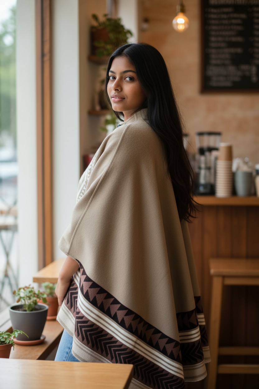 Desert Clay Poncho