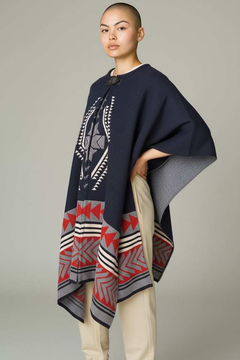 Blue Spirit Poncho