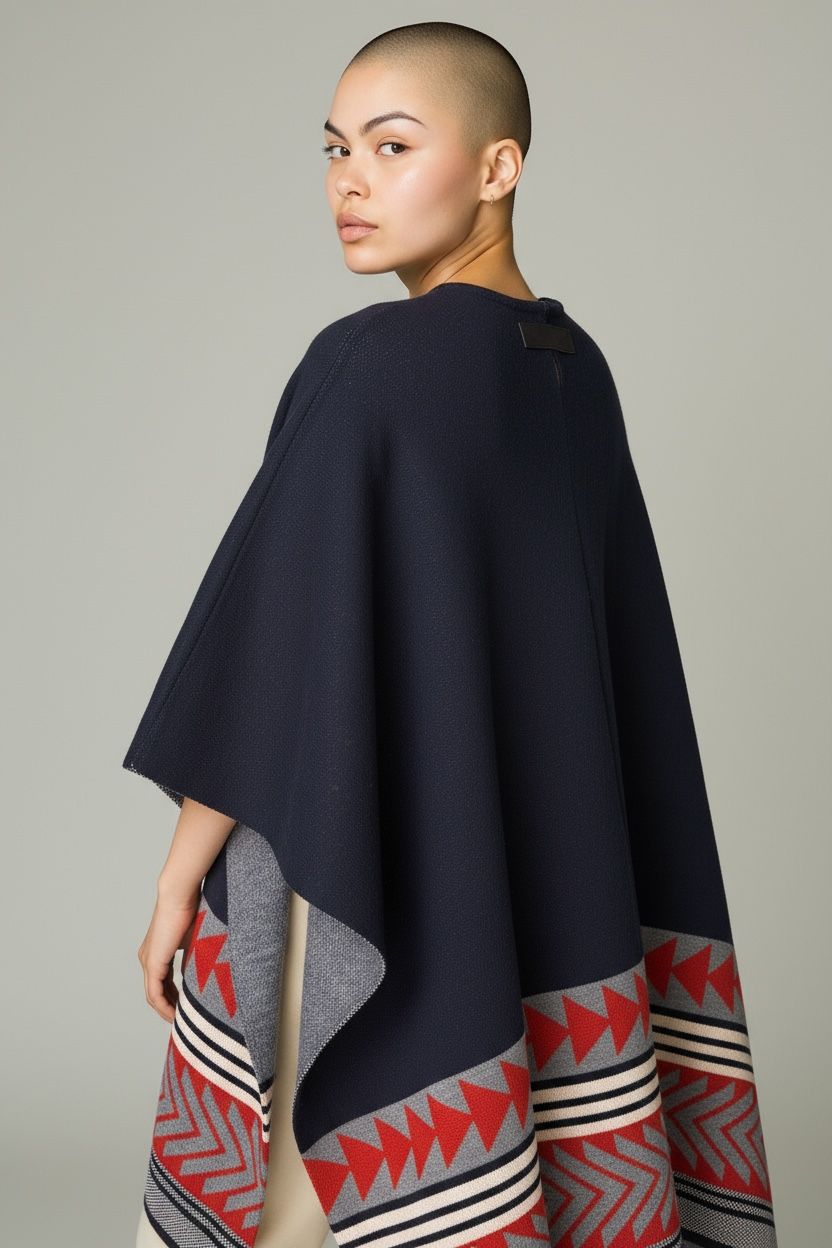Blue Spirit Poncho