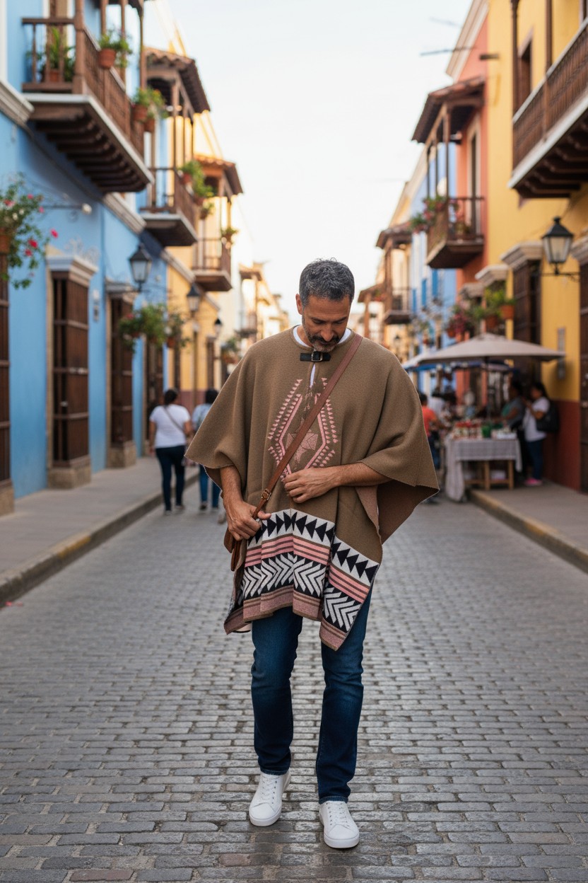 Sienna Valley Poncho