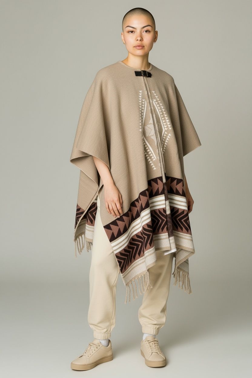 Desert Clay Poncho
