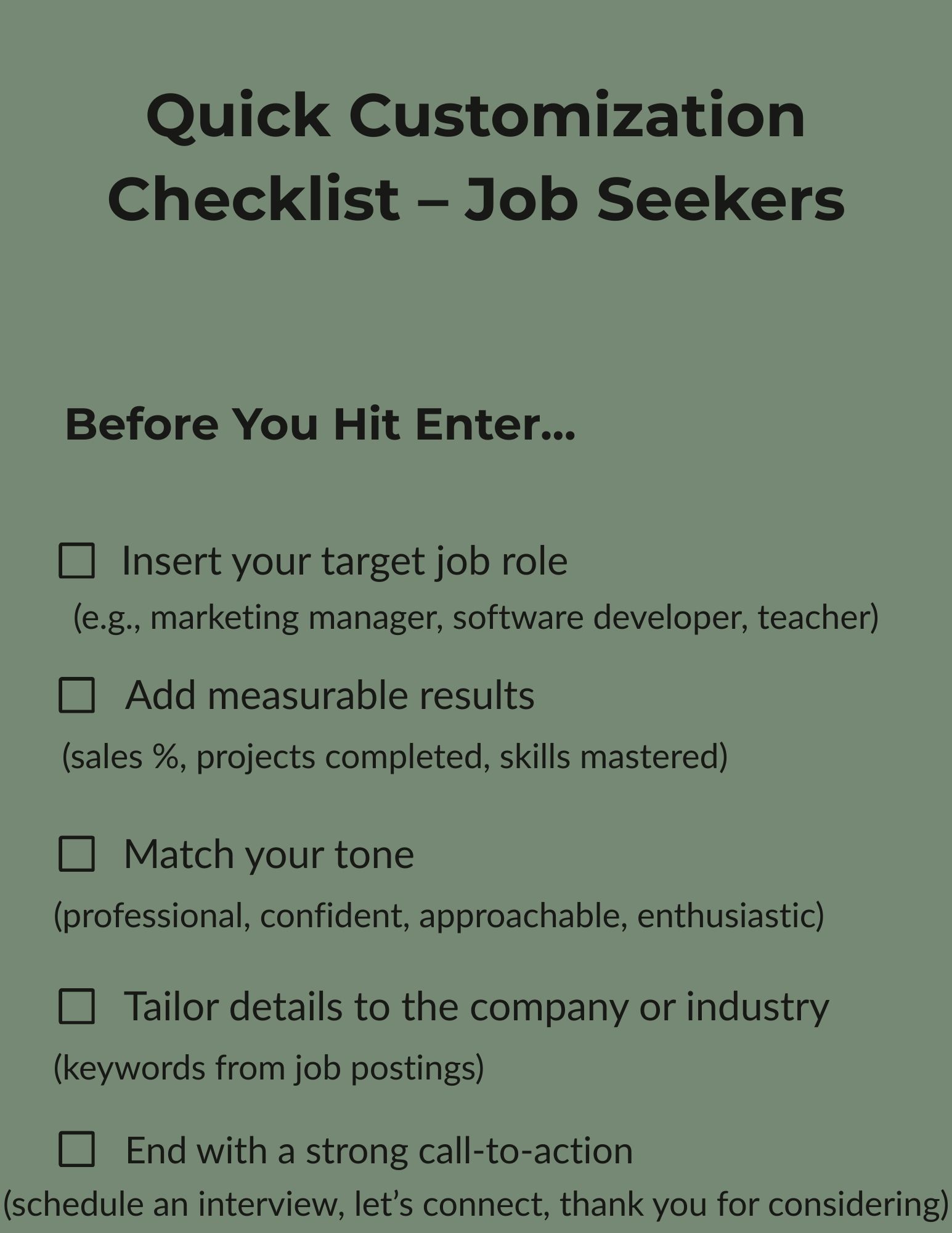 AI Prompt Starter Pack – Job Seekers & Career Growth
