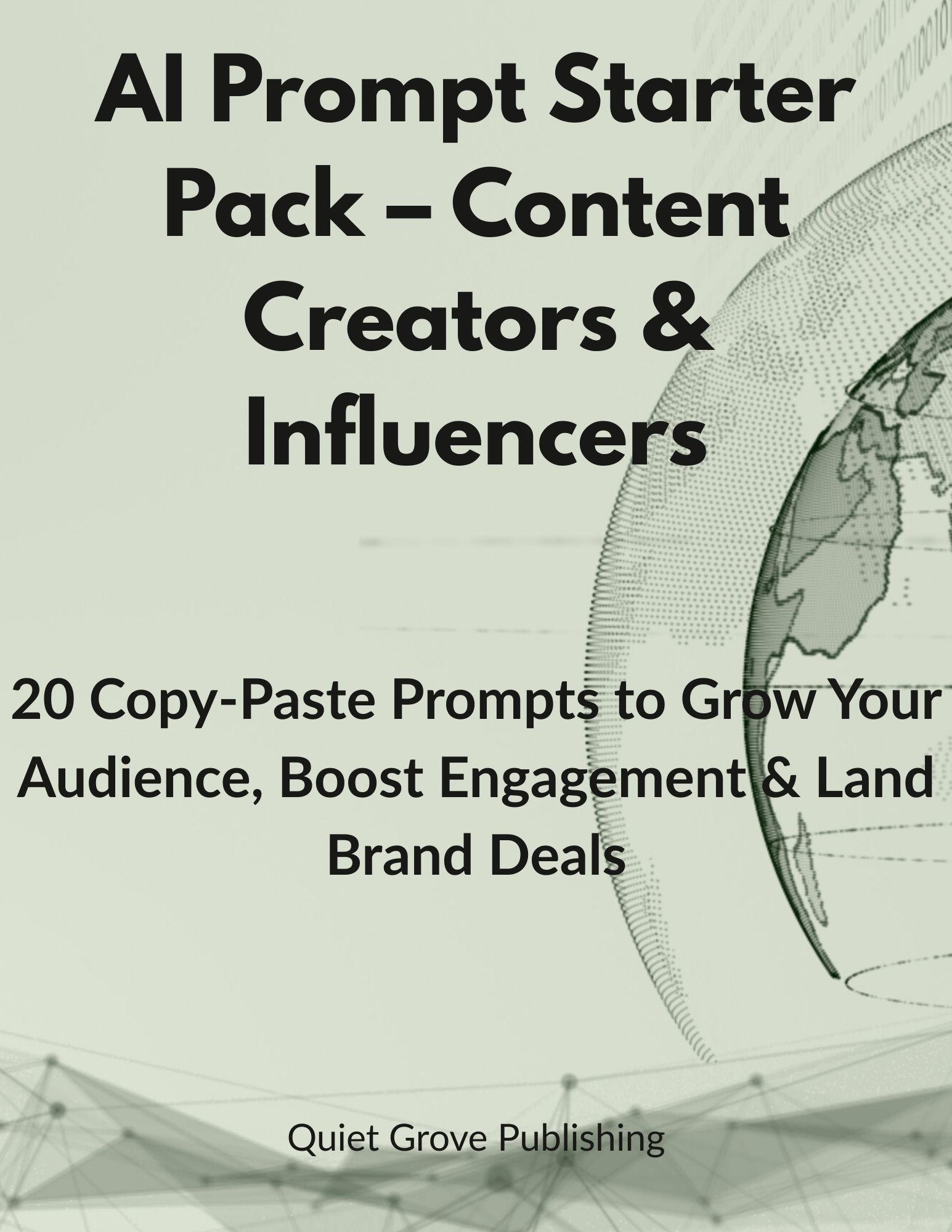 AI Prompt Starter Pack – Content Creators & Influencers