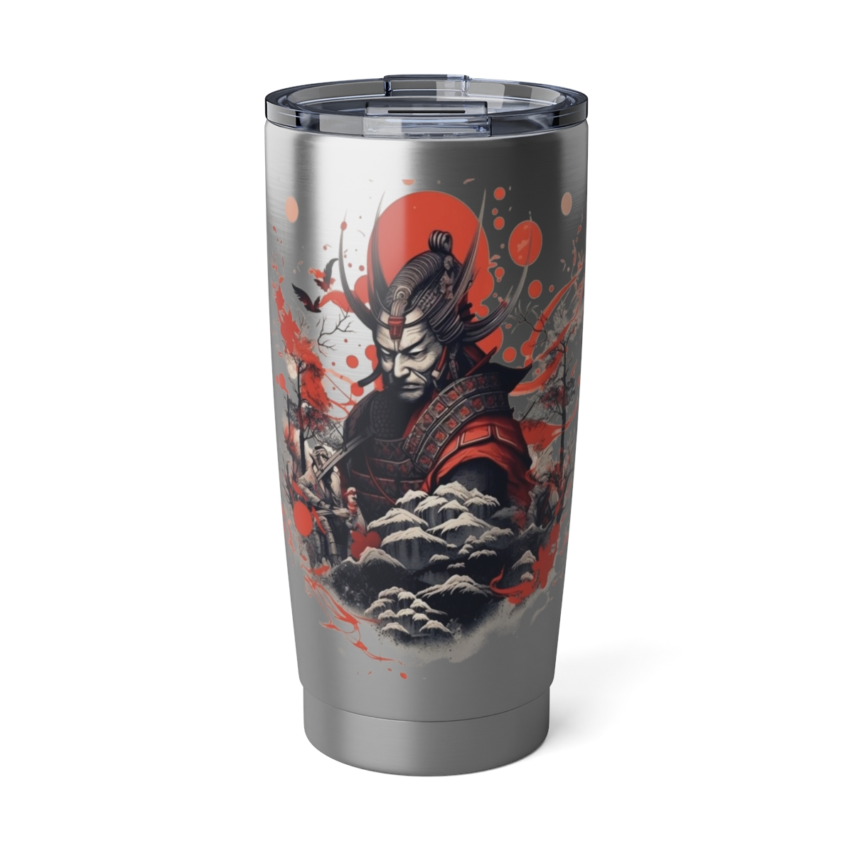 Samurai Warrior Stainless Steel Tumbler