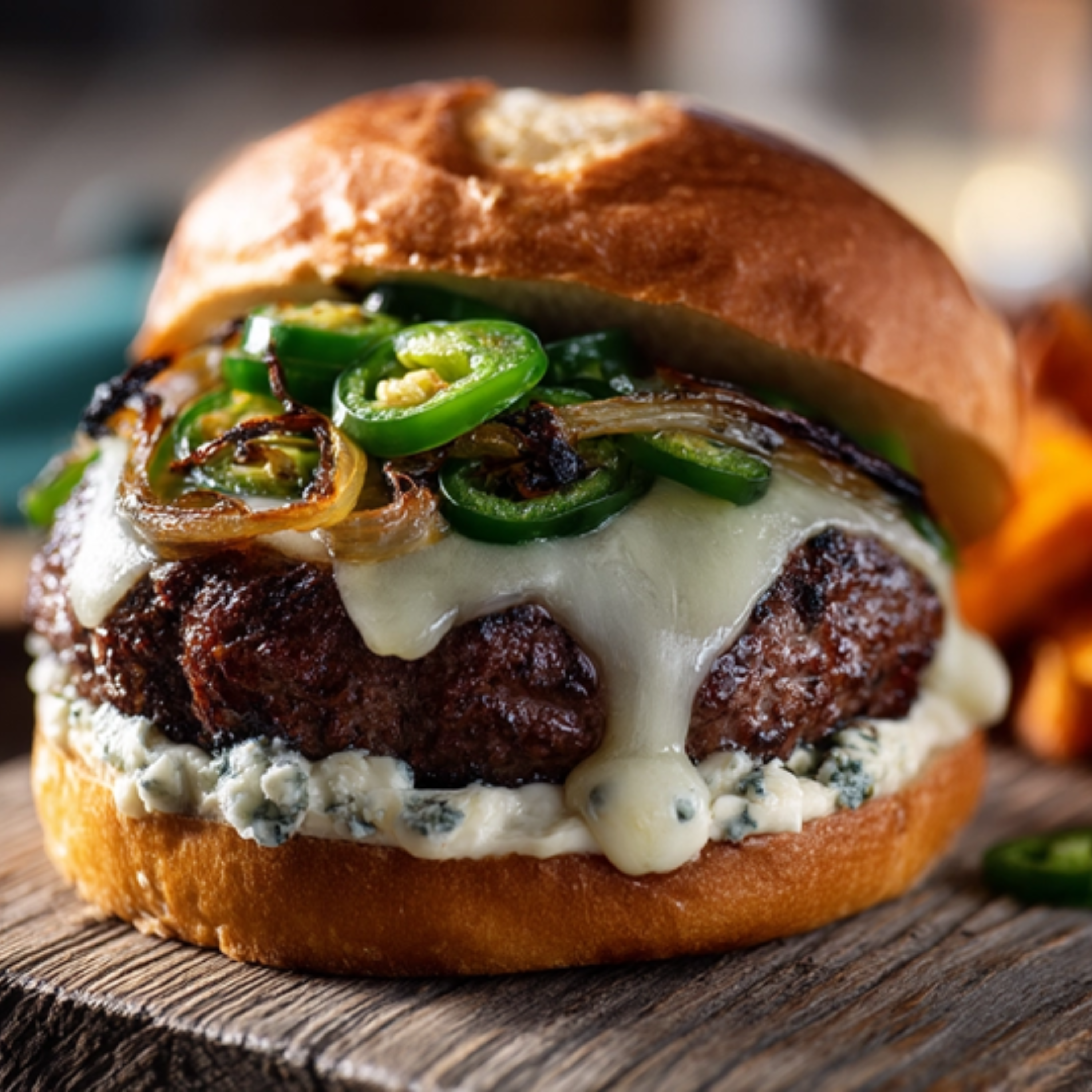 Jalapeno Beef Burger - Quick & Easy Recipe