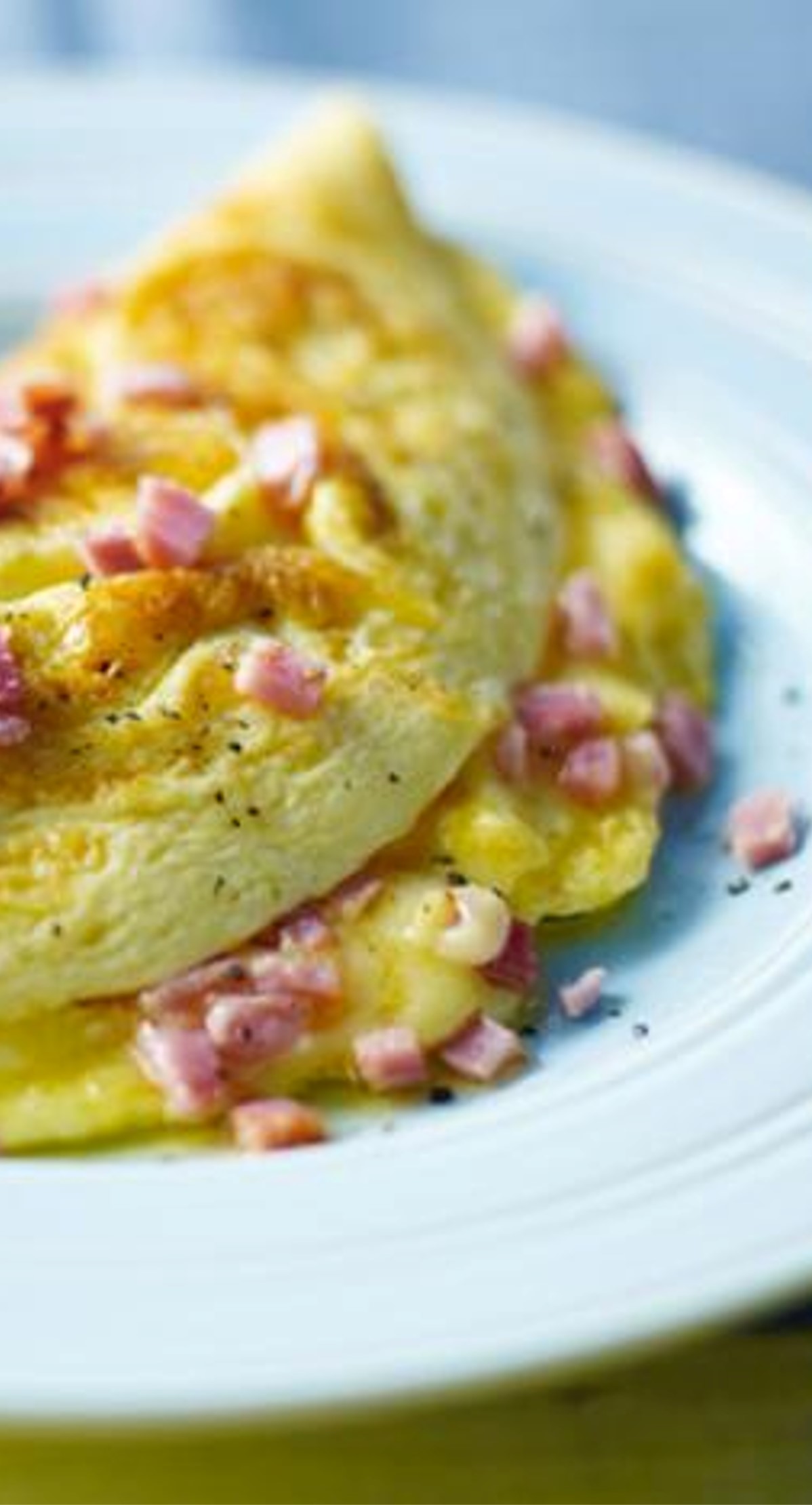 Cheese and Ham Omelets - Quick & Easy Recipe