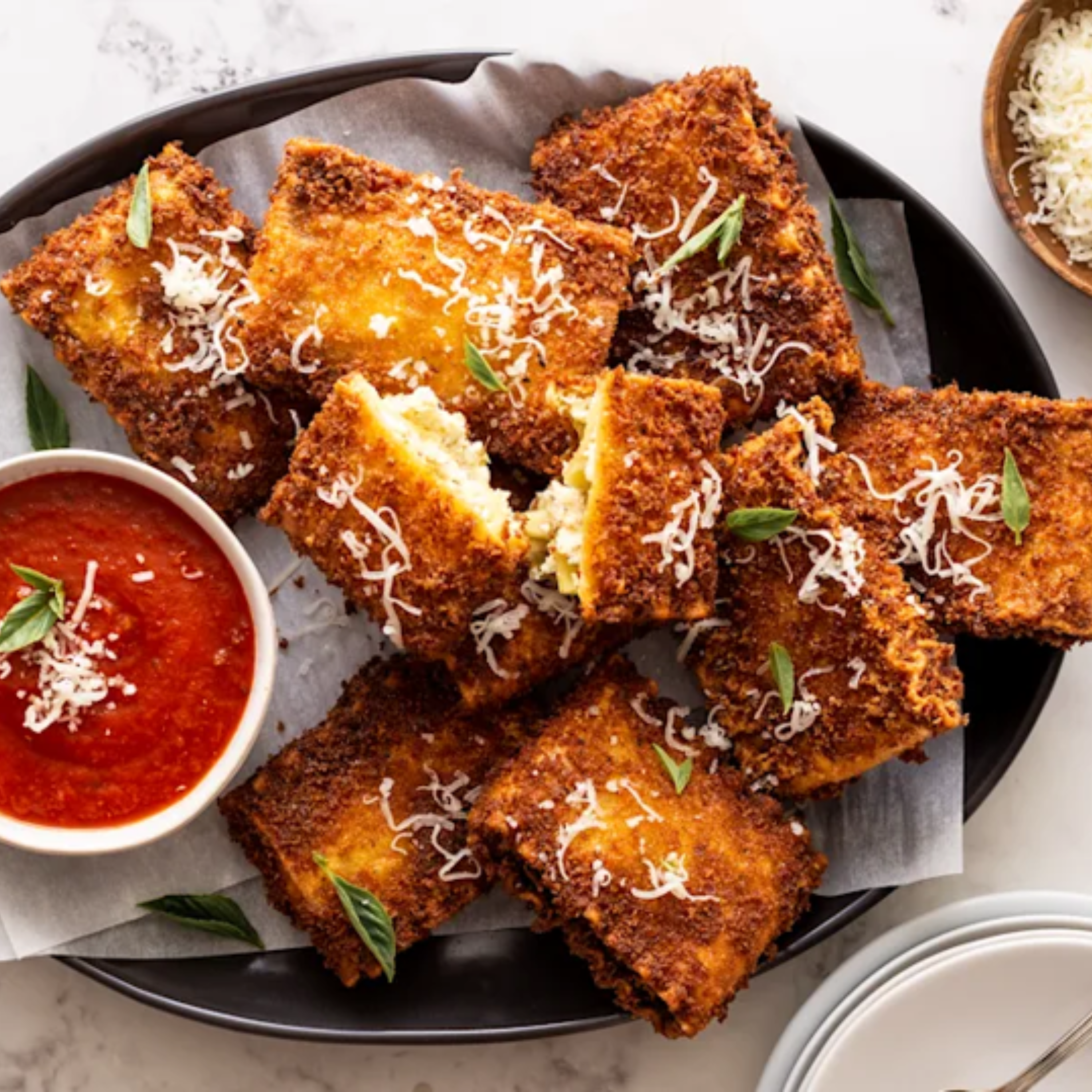 Fried Lasagna - Quick & Easy Recipe