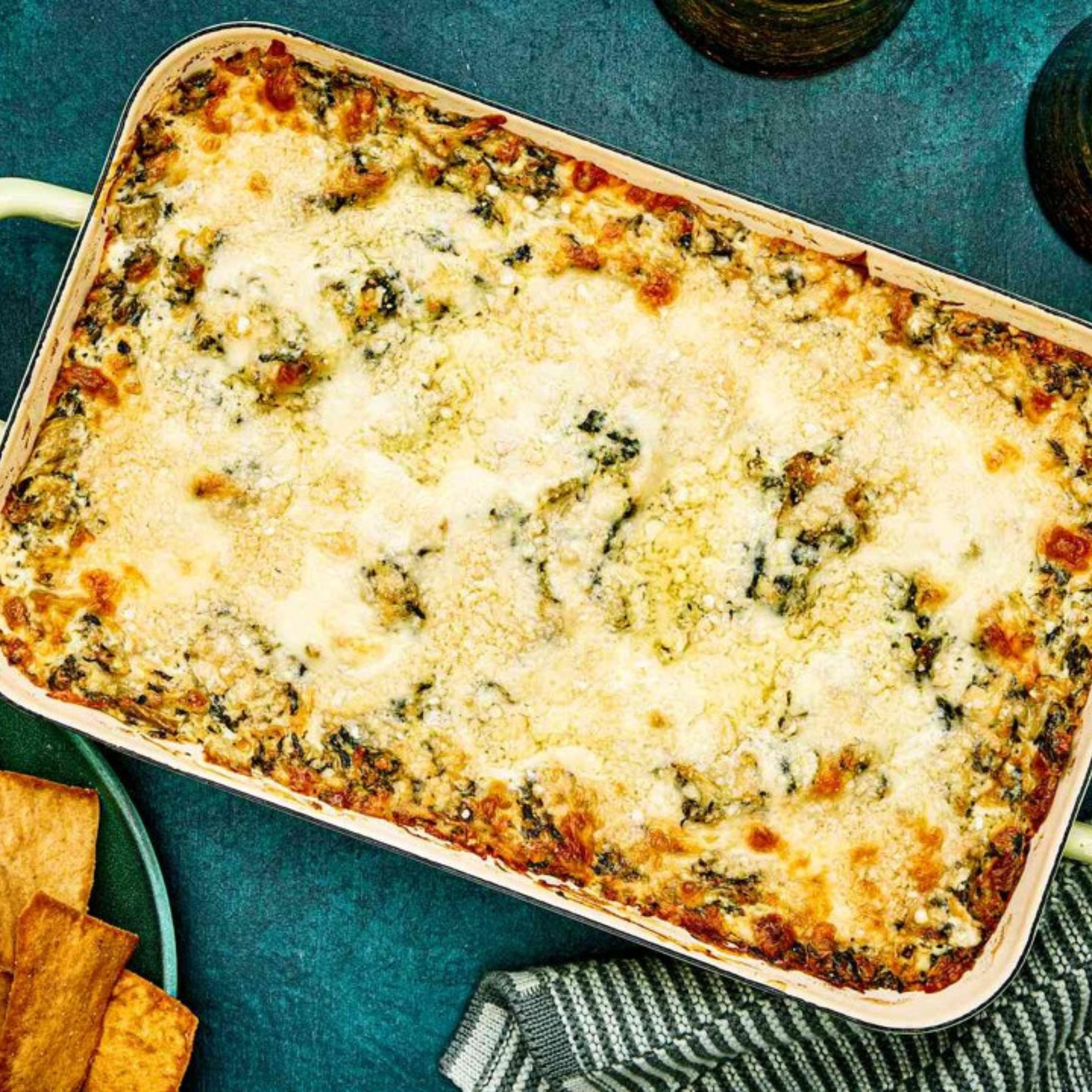 Spicy Spinach & Artichoke Dip - Quick & Easy Recipe
