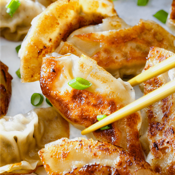 Pork & Chive Pot Stickers - Quick & Easy Recipe