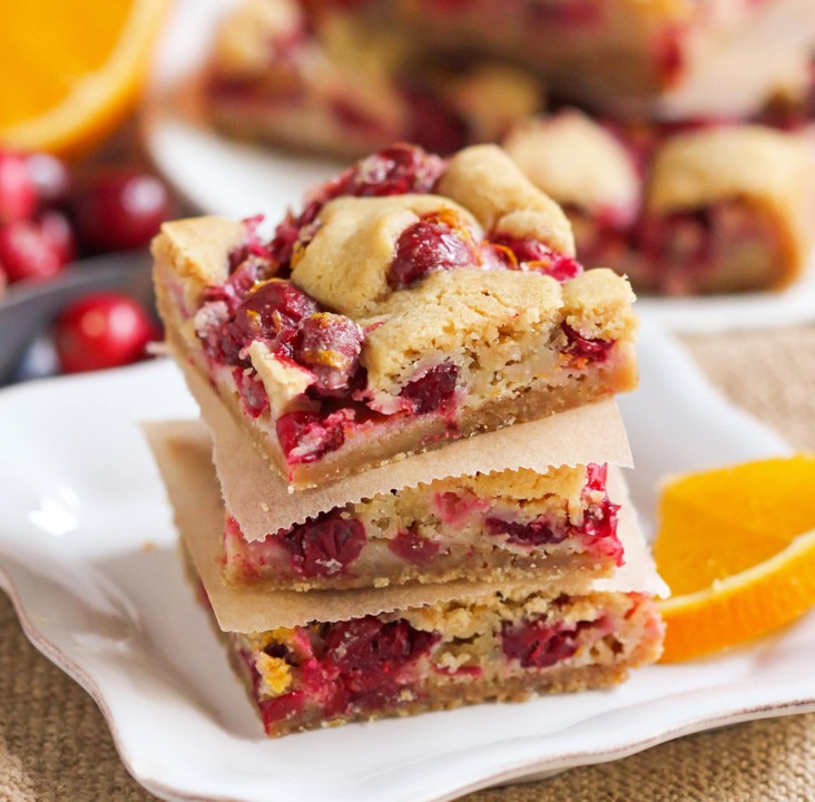 Orange CreanBerry Bars - Quick & Easy Recipe