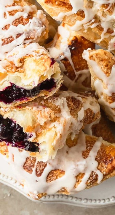 Blueberry Pastry - Quick & Easy Recipe
