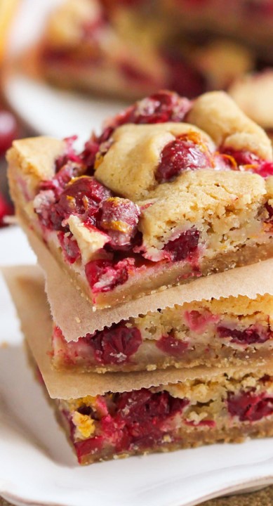 Cranberry Cookie Bars - Quick & Easy Recipe