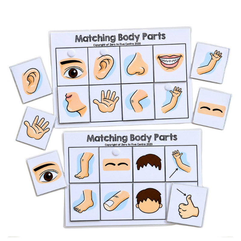 Body Parts Matching Pack