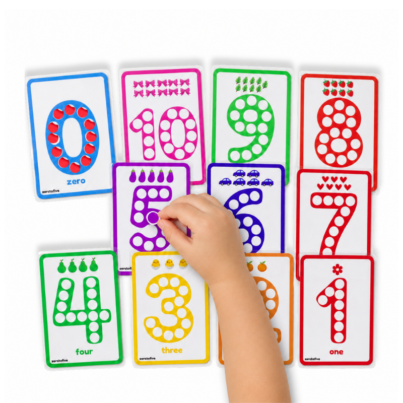 Numbers 0–10  Do-A-Dot Stickers Pack