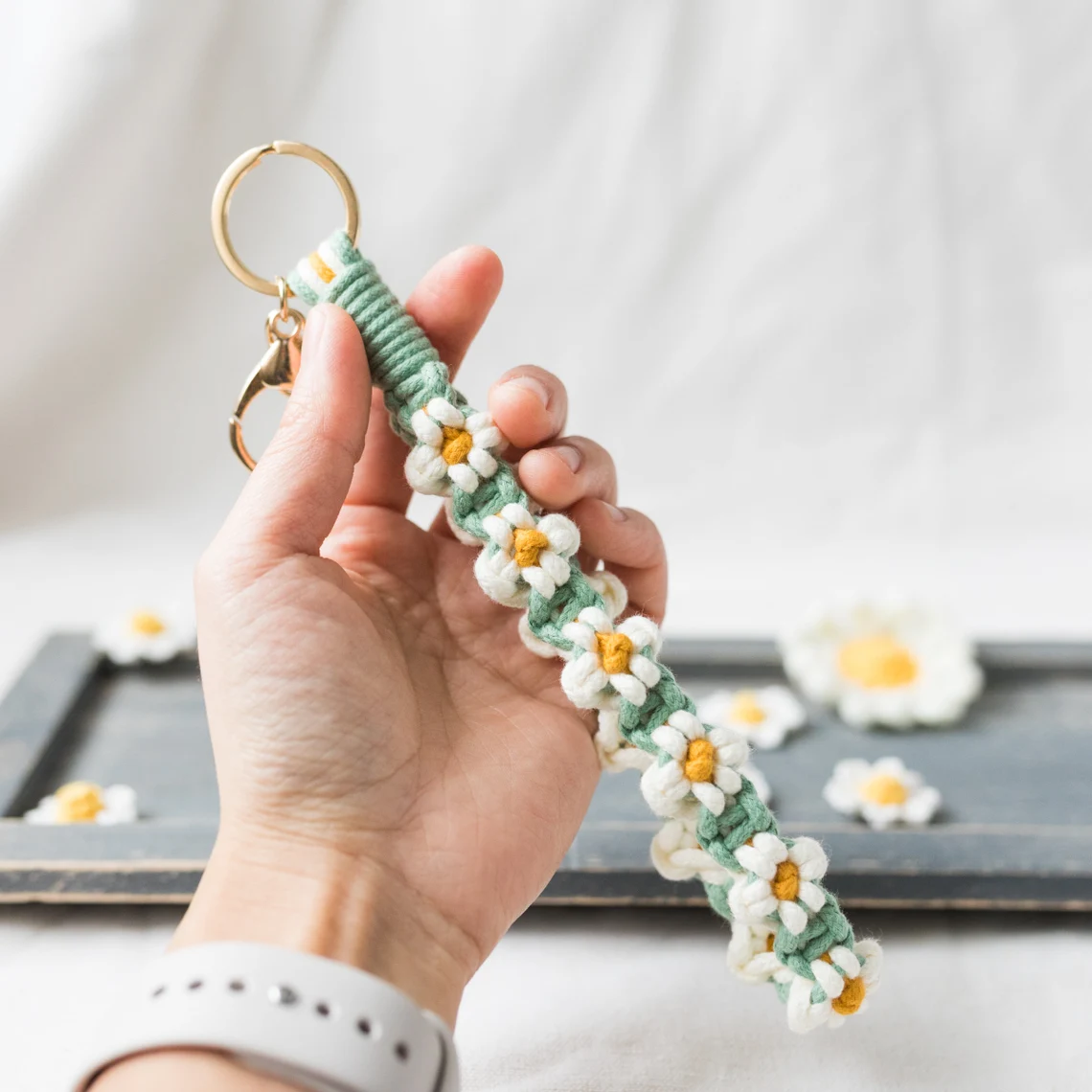 Flower Keychain