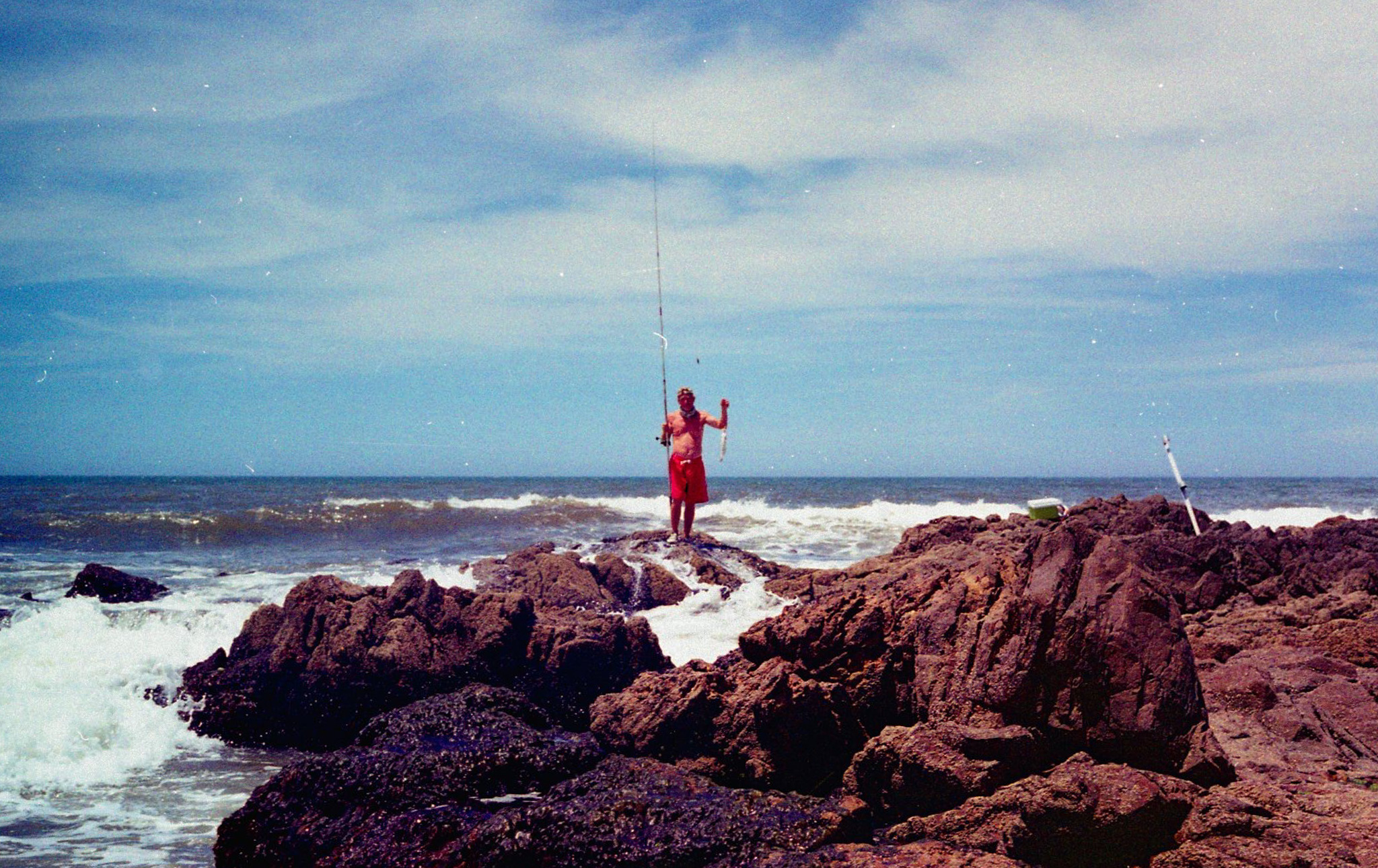 Solitary Fisherman Uruguay – Coastal Print