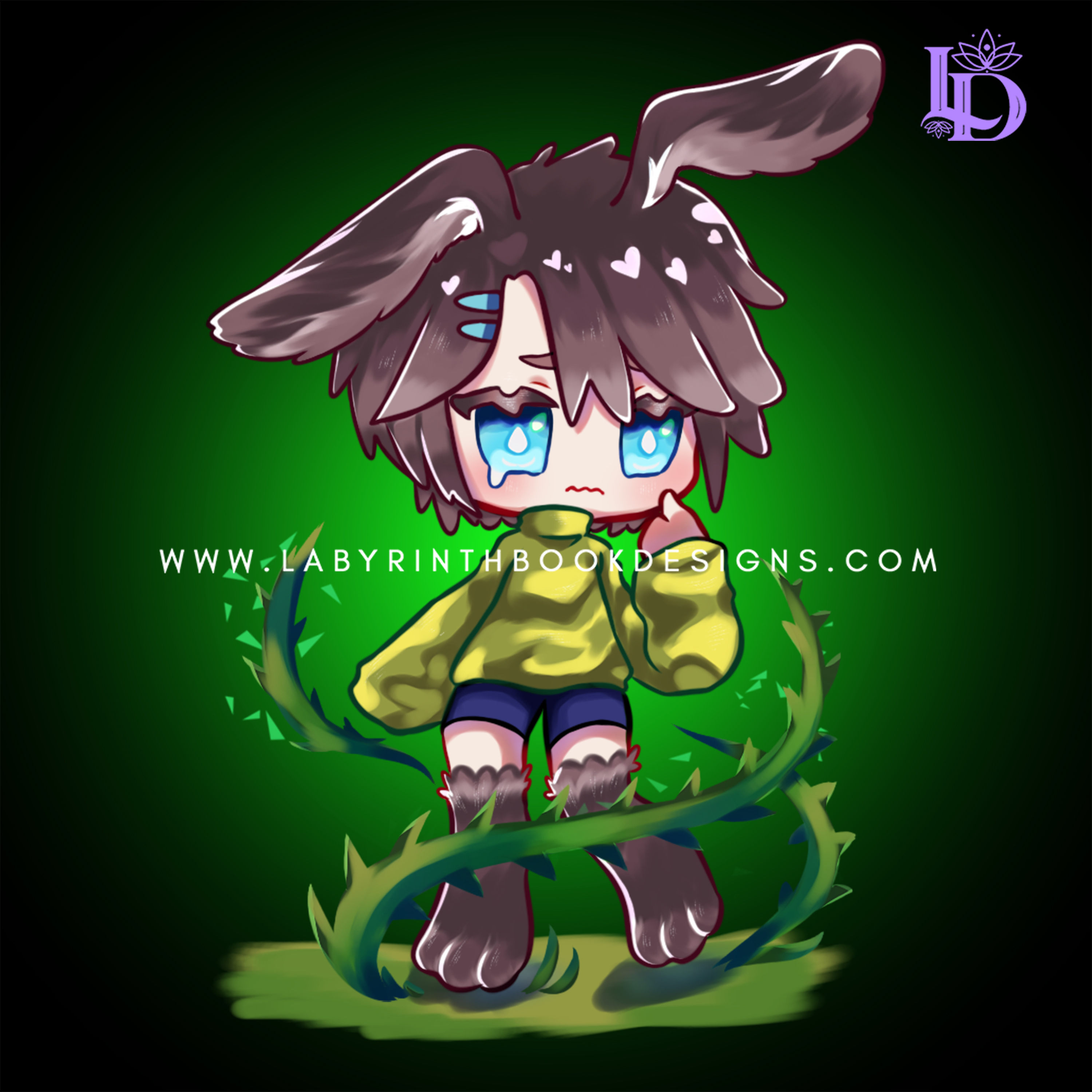 Chibi Art - Bunny Boy