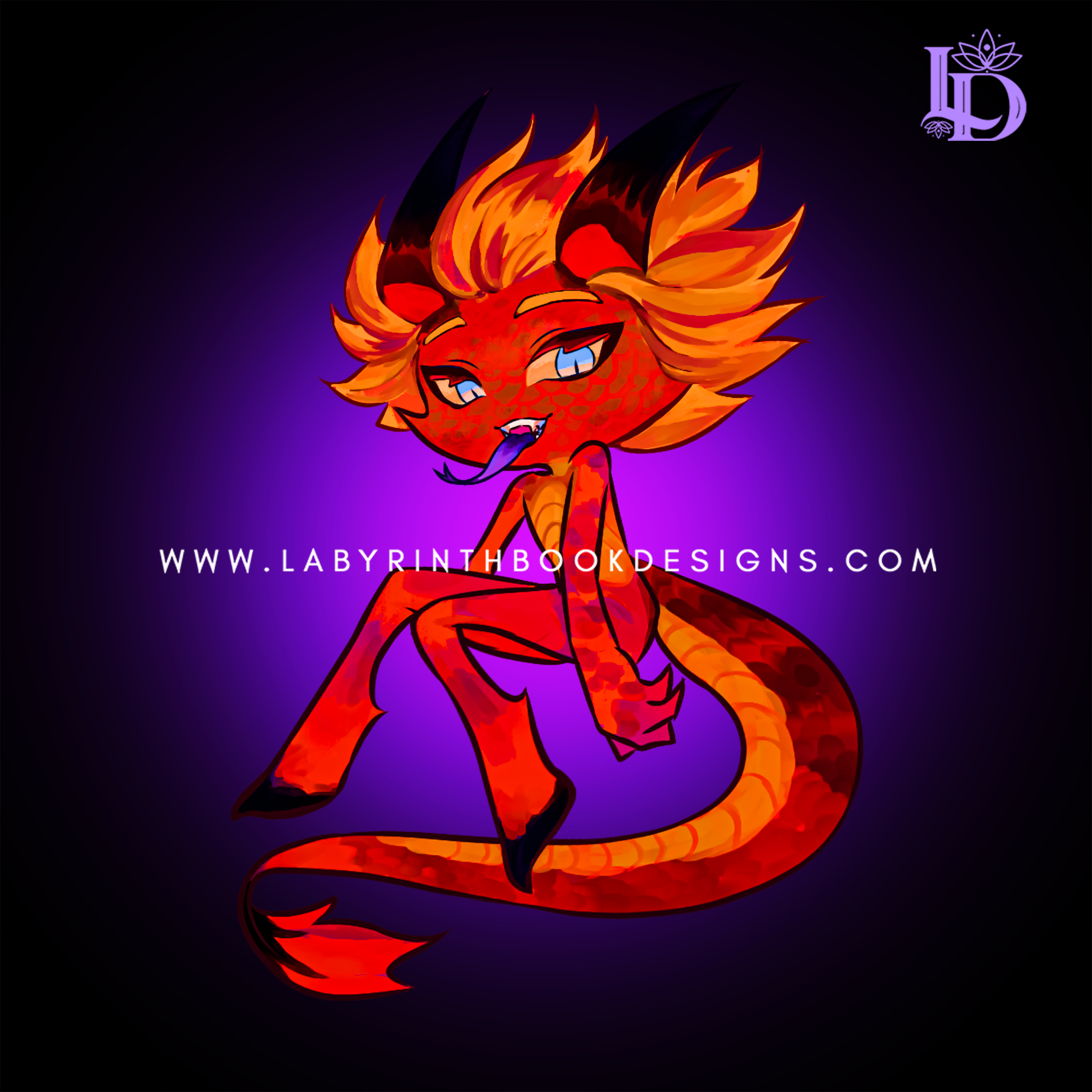 Chibi Art - Lizard Shifter