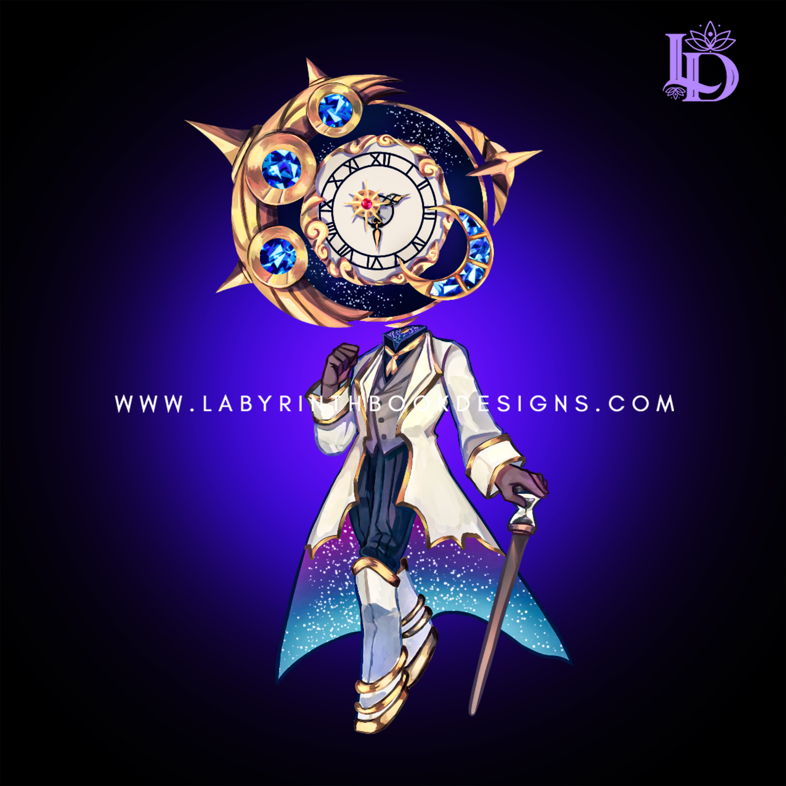 Chibi Art - Clock Prince