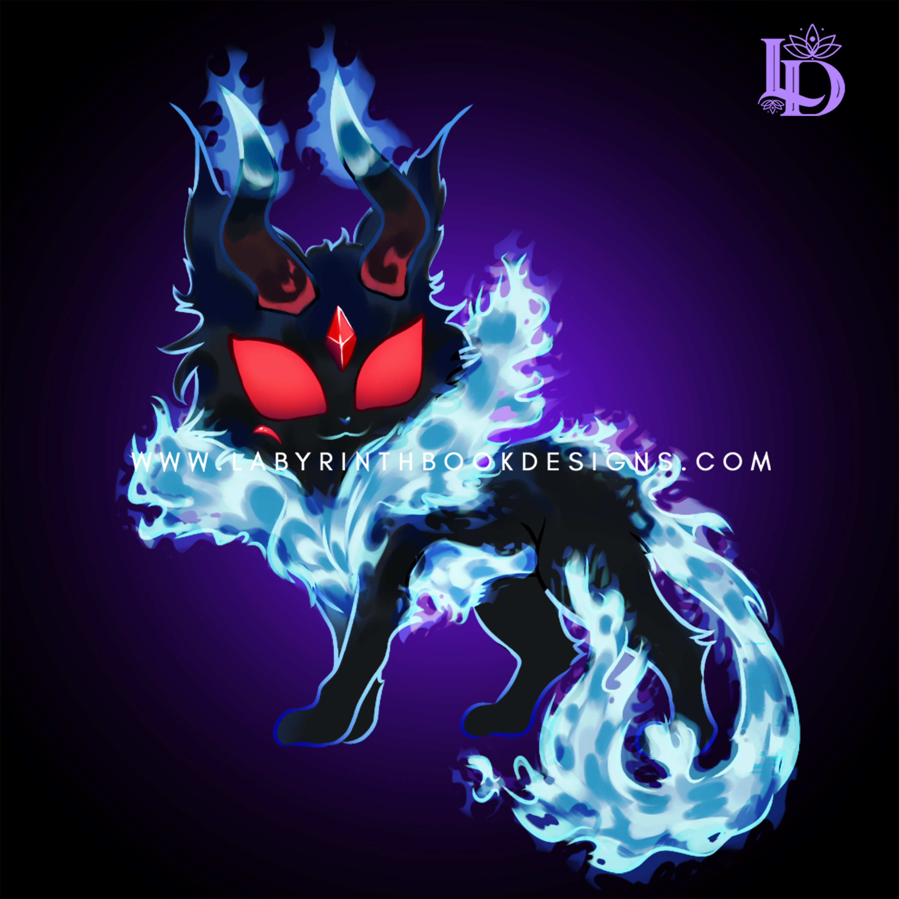 Chibi Art - Hell Cat