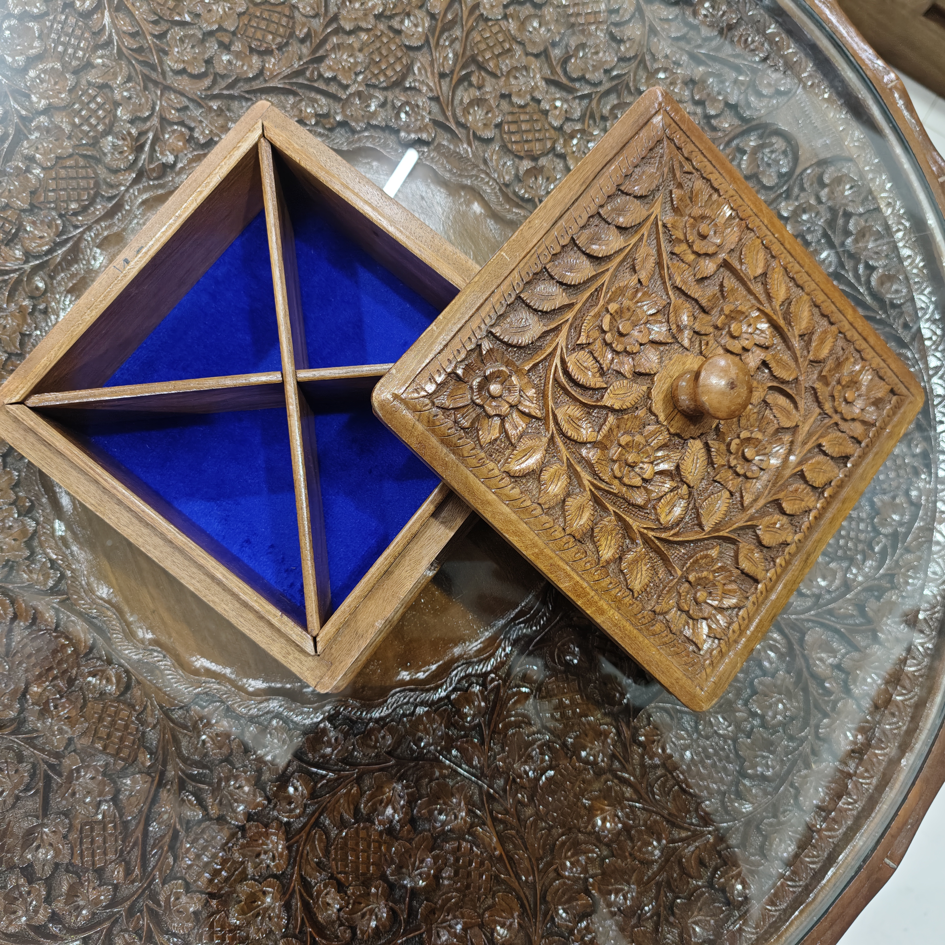 Dry Fruit Wooden Container