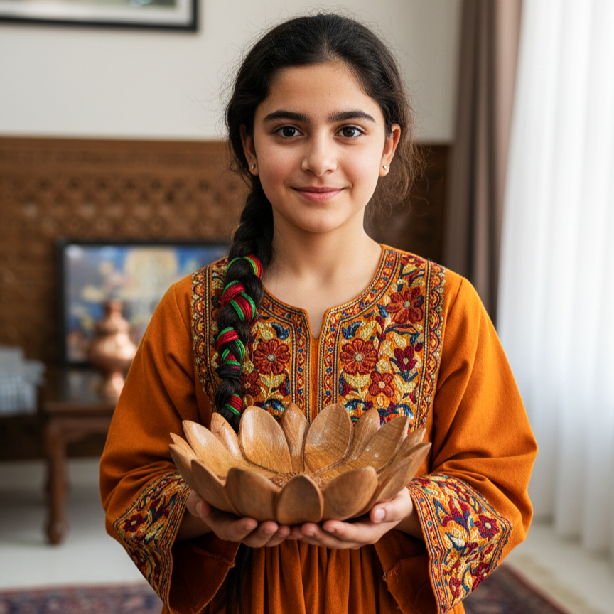 Handcrafted Wooden Bowl
