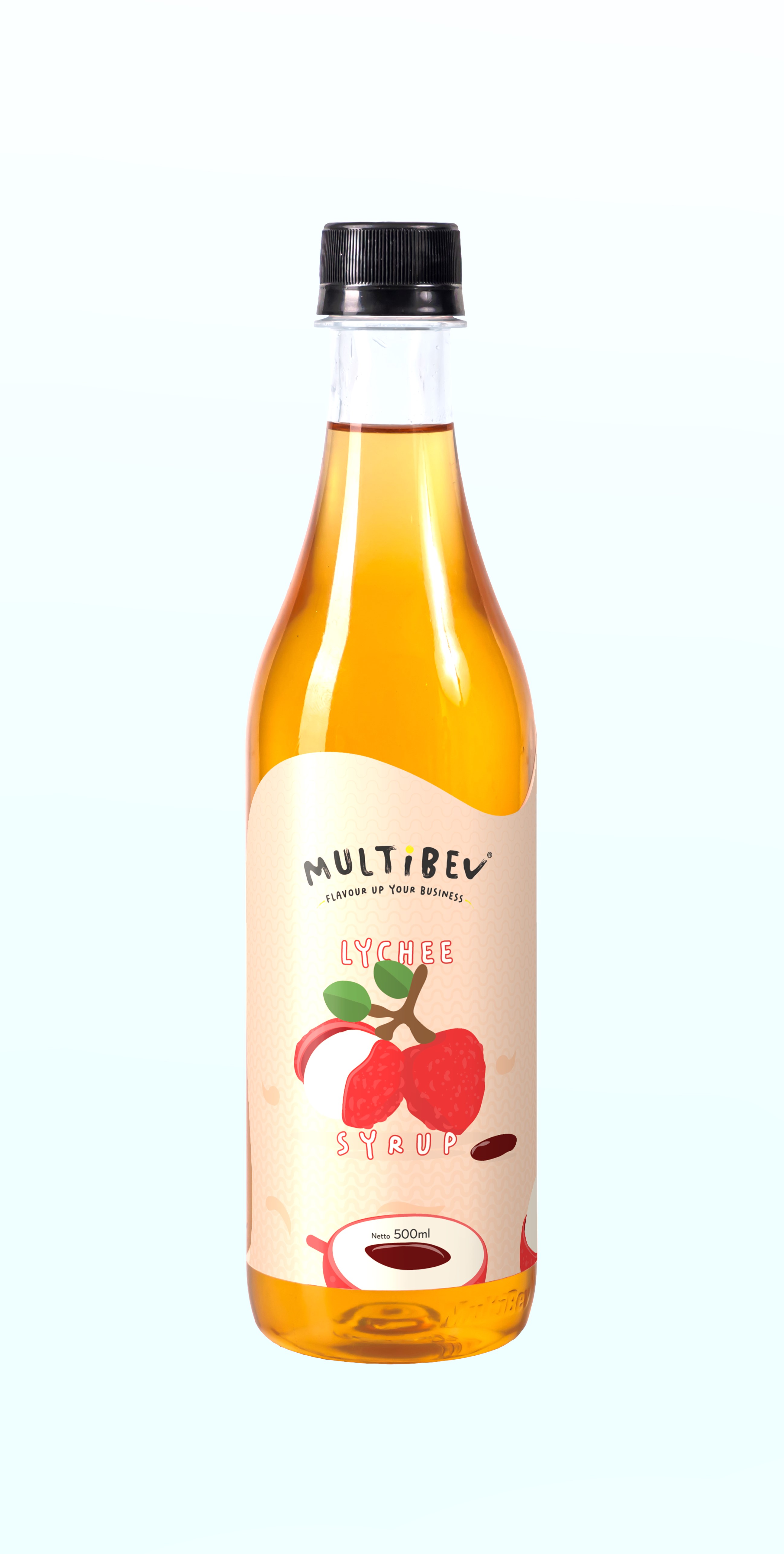 Syrup Lychee 500Ml Sirup Leci 