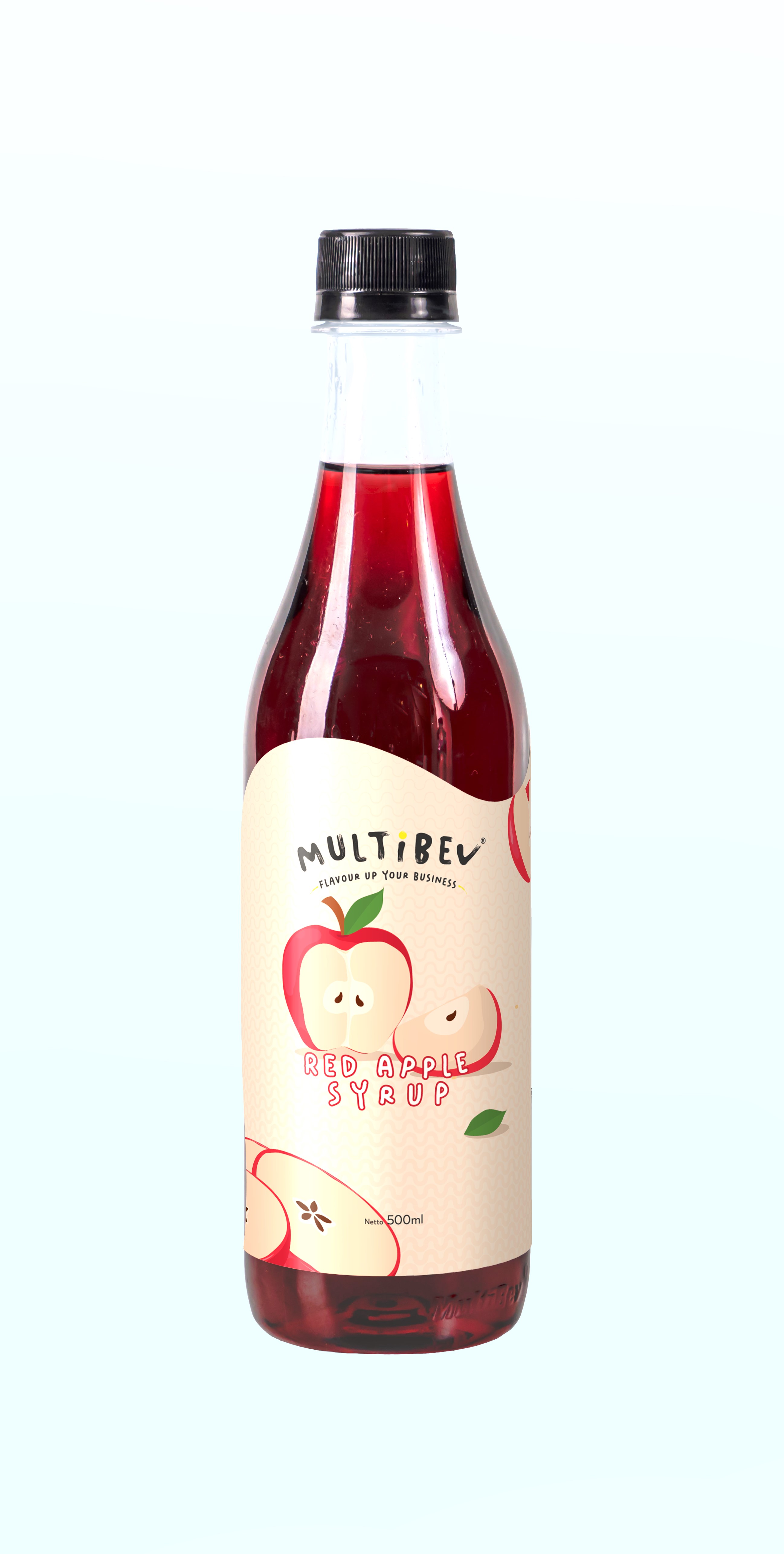 Syrup Red Apple 500 Ml Sirup Apel Merah 