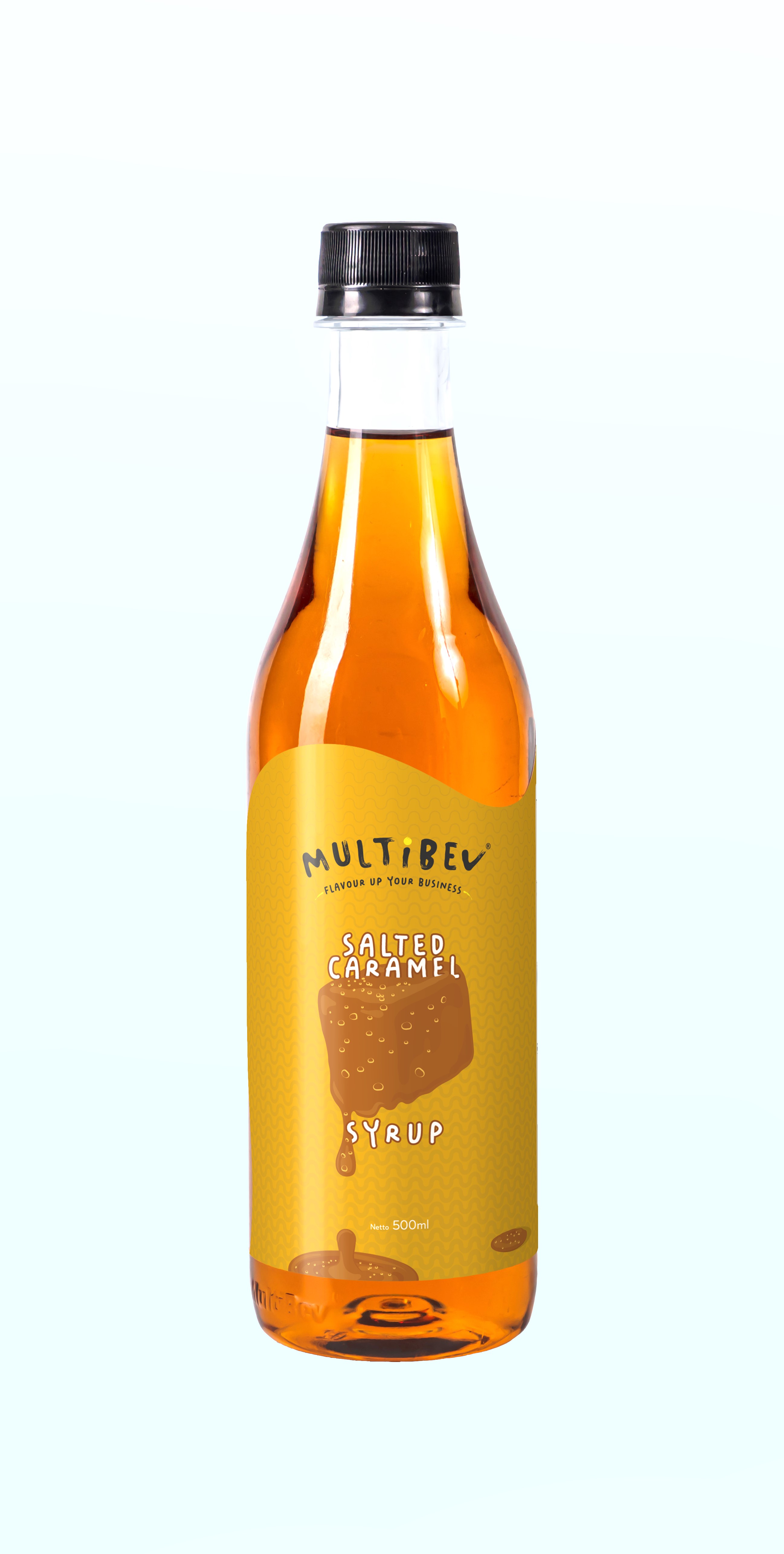 Salted Caramel Syrup 500 Ml Sirup Karamel