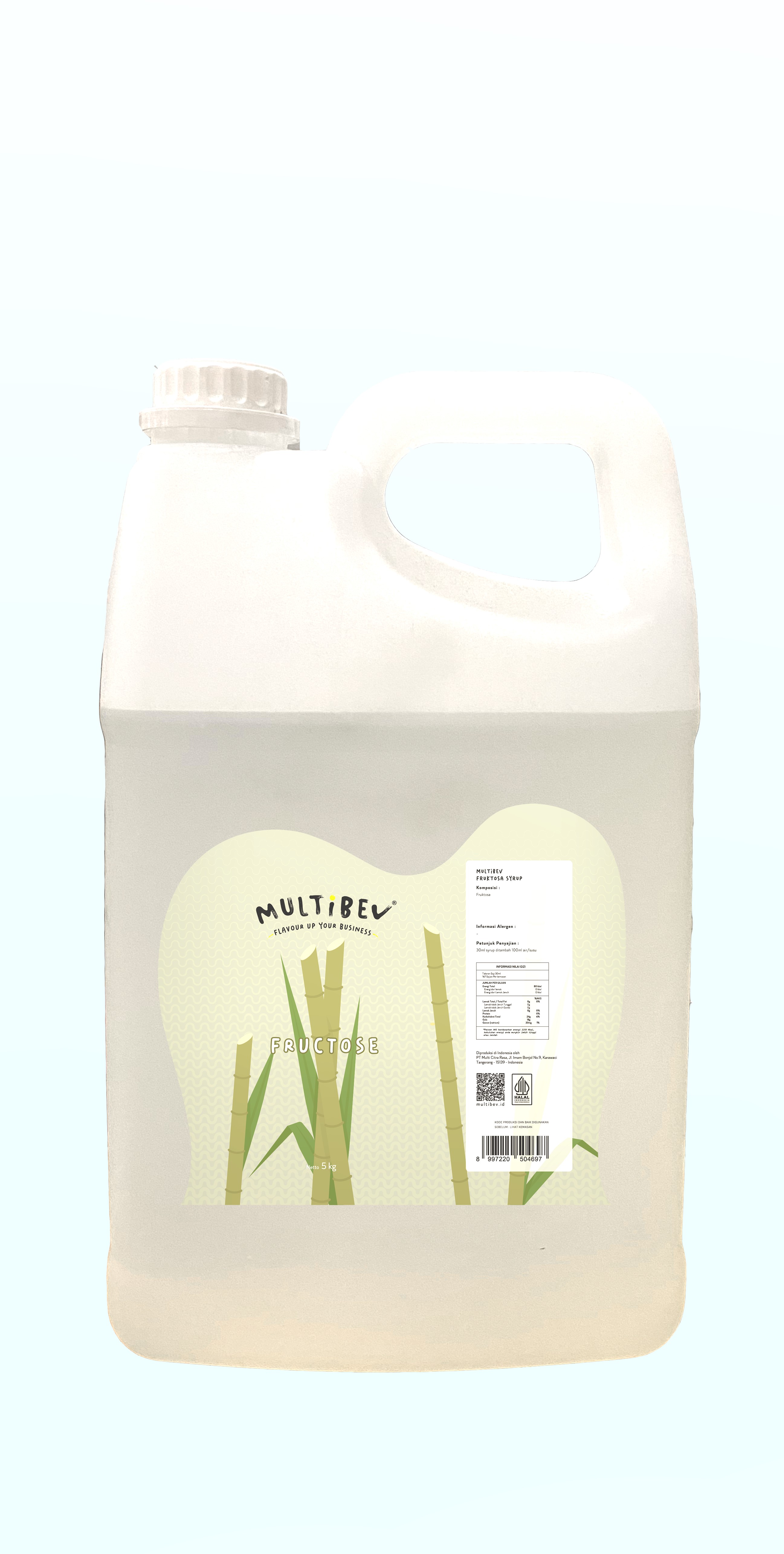 Symple Syrup Fructose 5Kg Simple Sirup Fruktosa Gula