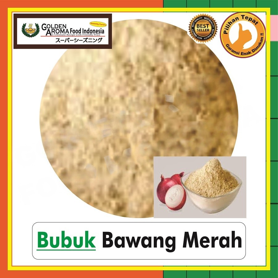 Bubuk Bawang Merah, Shallot Powder Spice Bumbu Rempah Masak Serbaguna Instan