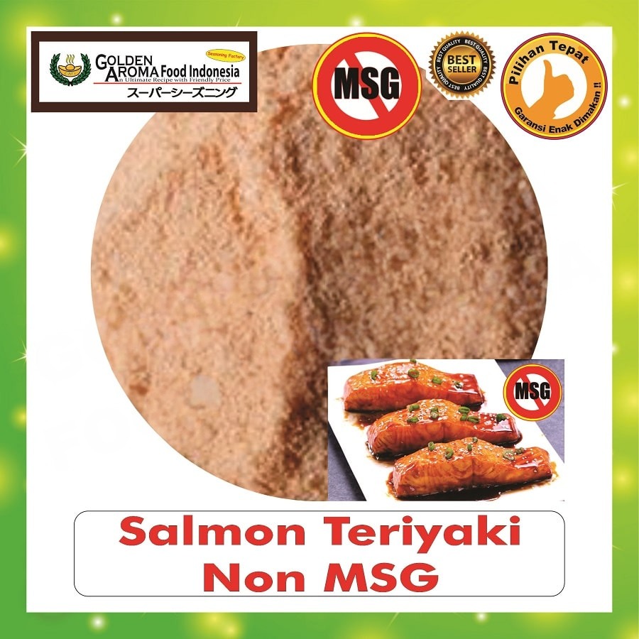 Bubuk Tabur Salmon Teriyaki Seasoning Powder Bumbu Instan Serbaguna Halal