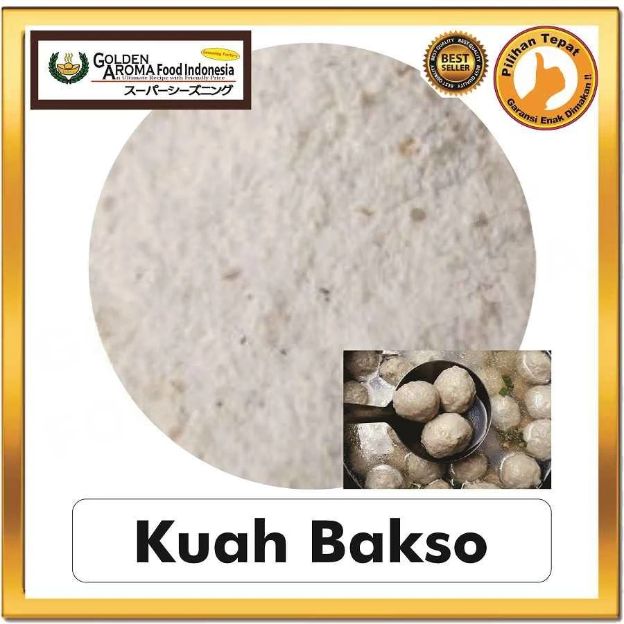 Bubuk Tabur Kuah Bakso Spesial Seasoning Powder Special Meatball Soup Bumbu Serbaguna Halal