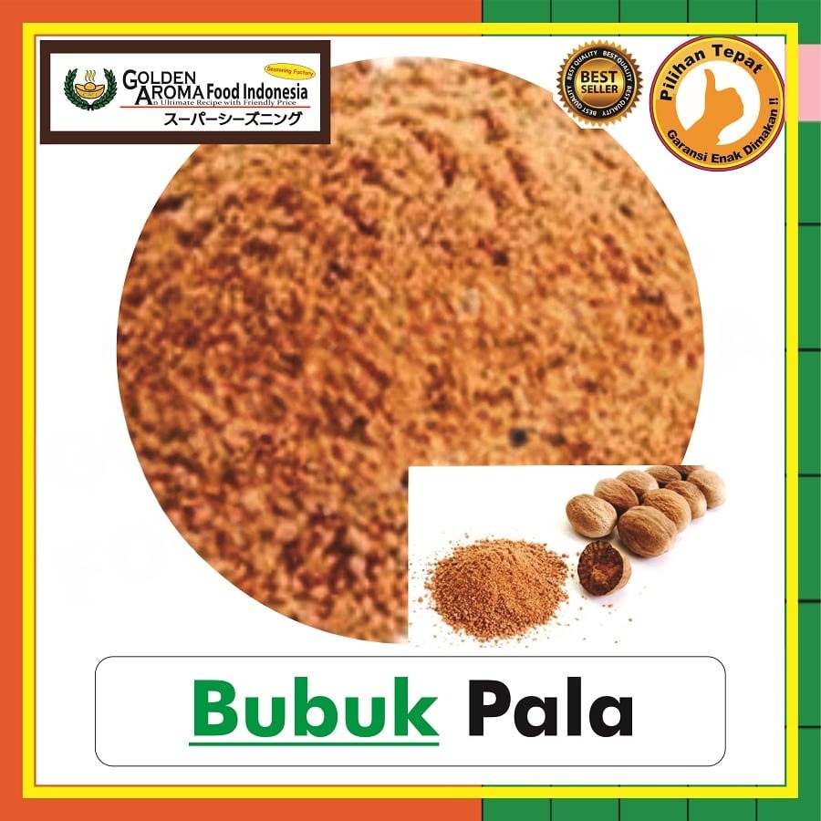 Bubuk Rempah Pala Spice Powder Nutmeg Bumbu Masak Serbaguna Instan Sebaguna Halal