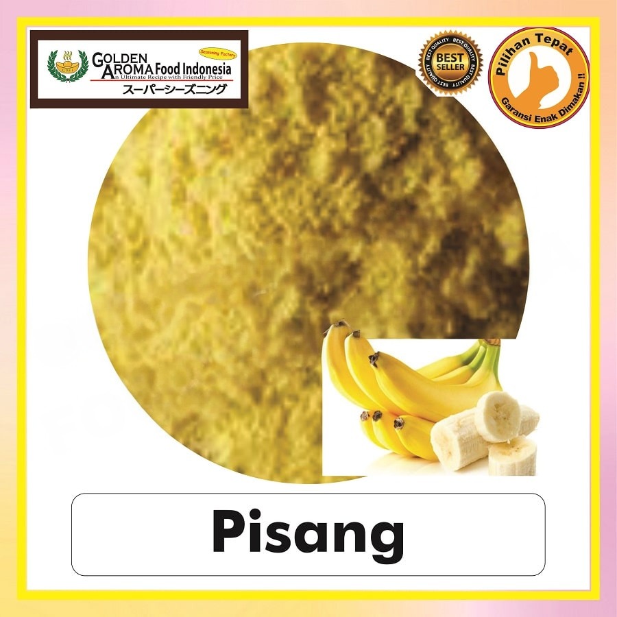 Bubuk Tabur Manis Pisang Seasoning Powder Banana Halal