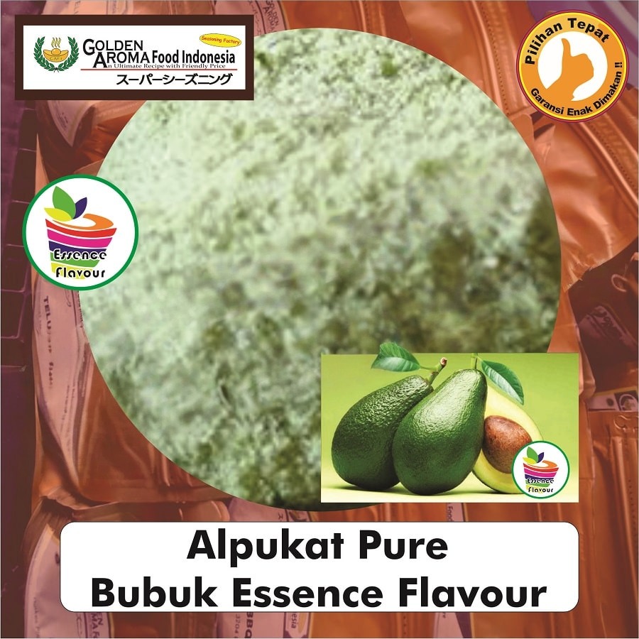 Bubuk Pure Alpukat Murni Essence Powder Avocado Flavour Masak Serbaguna Instan