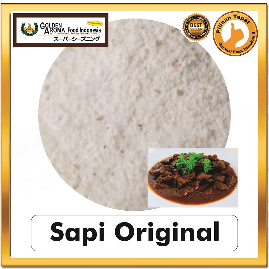 Bubuk Tabur Sapi Original Seasoning Powder Beef Bumbu Masak Instan Sebaguna Halal