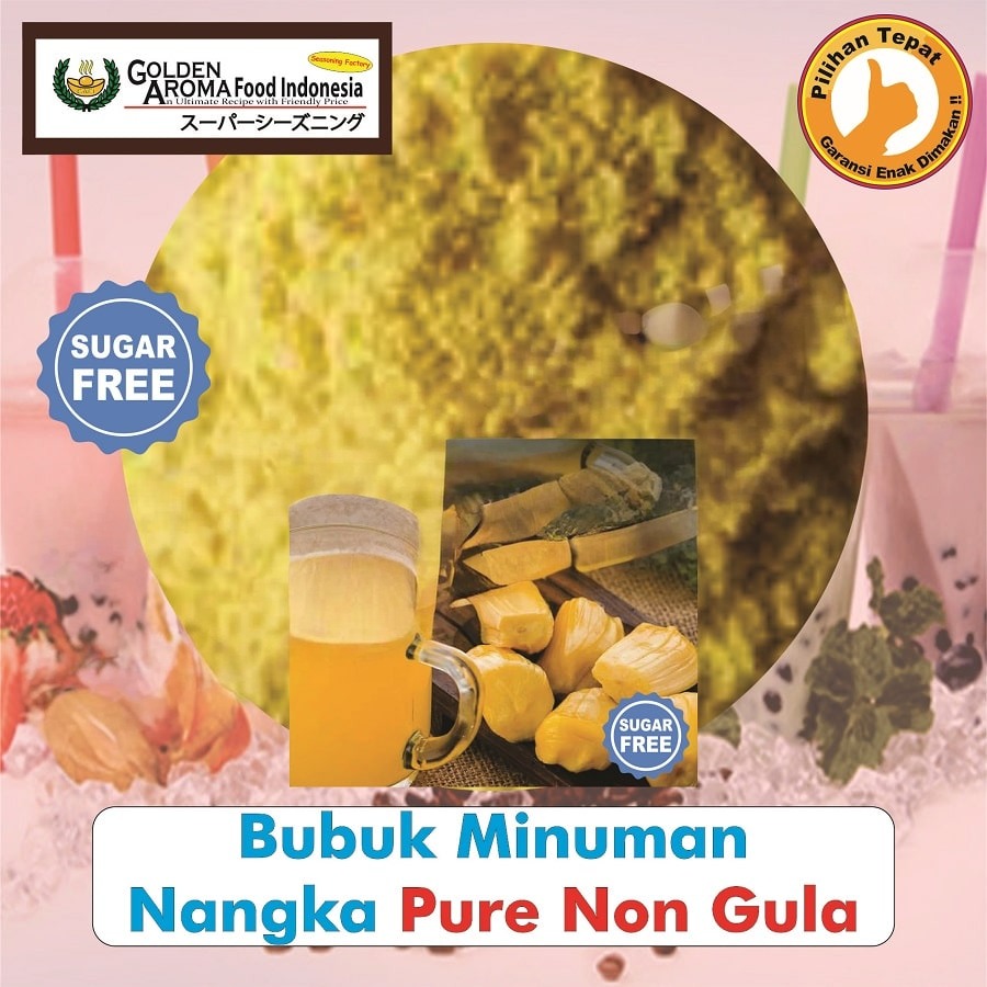 Bubuk Minuman Nangka Drink Powder Serbuk Serbaguna Halal