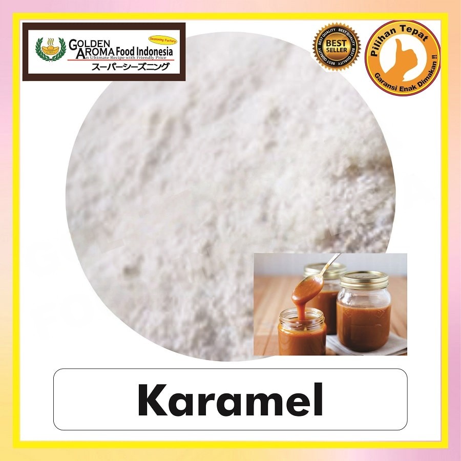 Bubuk Tabur Manis Karamel Seasoning Powder Bumbu Masak Instan Sebaguna Halal