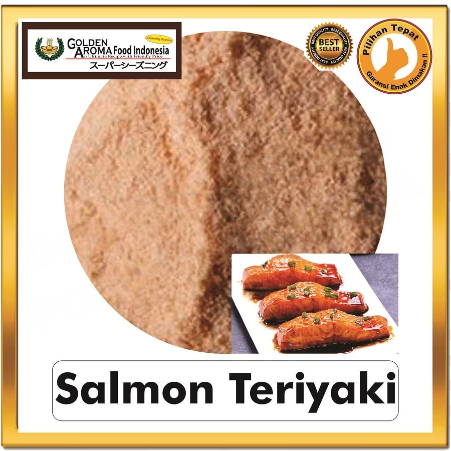 Bubuk Tabur Salmon Teriyaki Seasoning Powder Bumbu Instan Serbaguna Halal