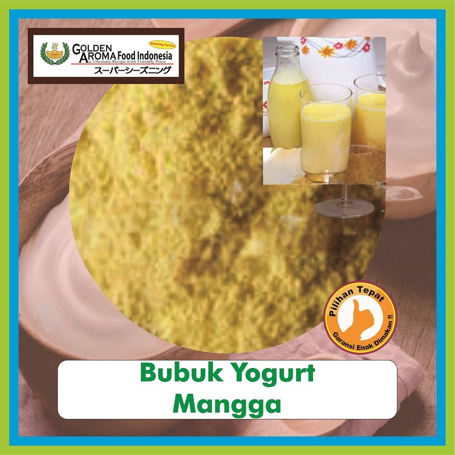 Bubuk Minuman Yogurt Mangga Drink Powder Mango Yoghurt Halal
