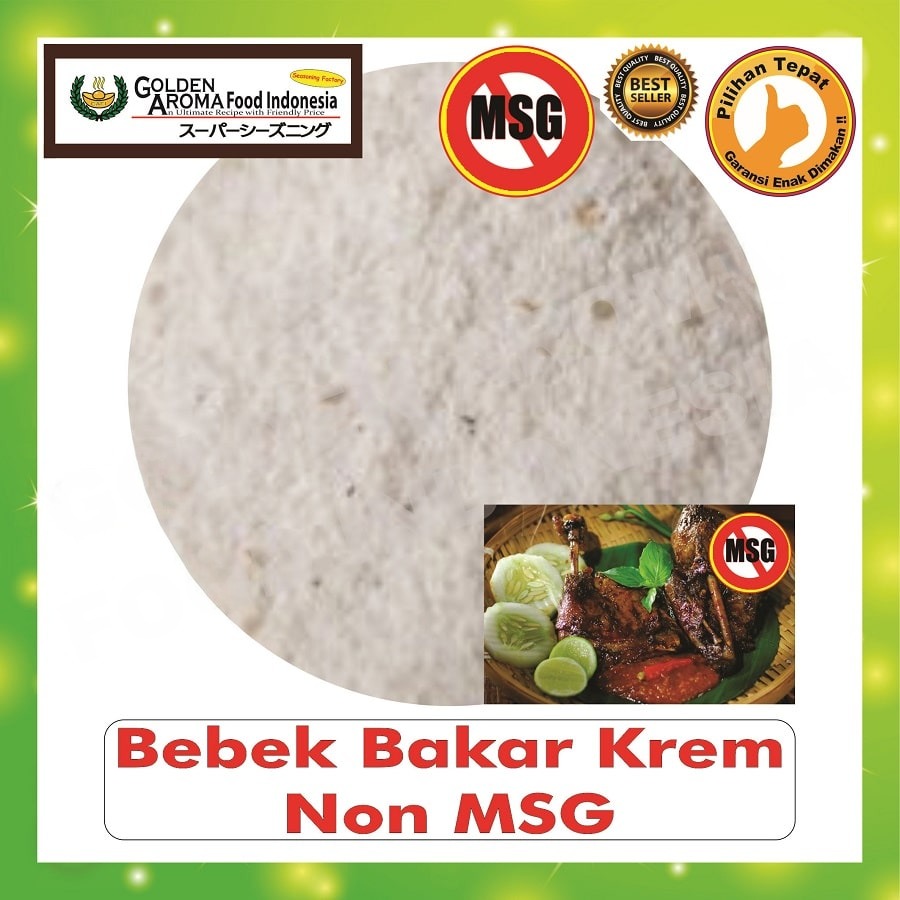 Bubuk Tabur Bebek Bakar Krem Seasoning Powder Bumbu Masak Instan Sebaguna Halal