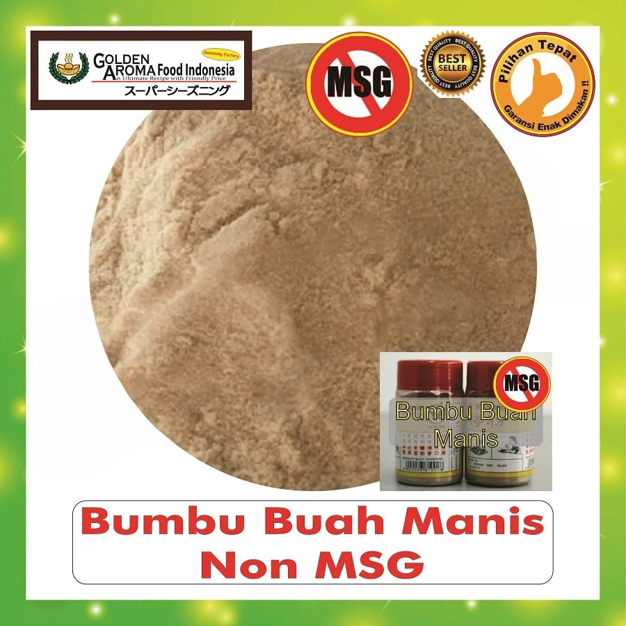 Bubuk Tabur Bumbu Buah Manis Seasoning Powder Halal