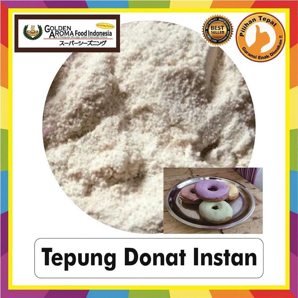 Tepung Donat Premix Instan Kue Siap Pakai Enak Murah Halal