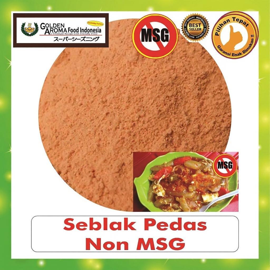 Bubuk Tabur Seblak Pedas Seasoning Powder Bumbu Serbaguna Halal