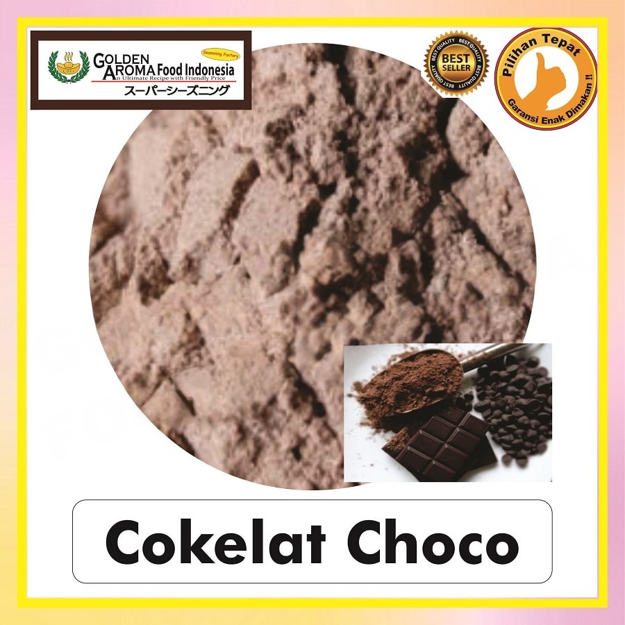 Bubuk Tabur Manis Coklat Choco Seasoning Powder Sweet Chocolate Bumbu Masak Instan Sebaguna Halal