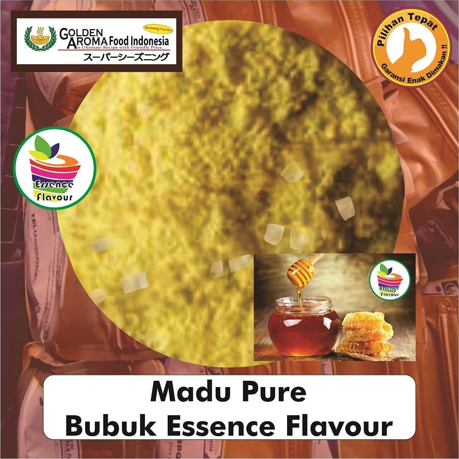 Bubuk Pure Madu Murni Essence Powder Honey Flavour Masak Serbaguna Instan