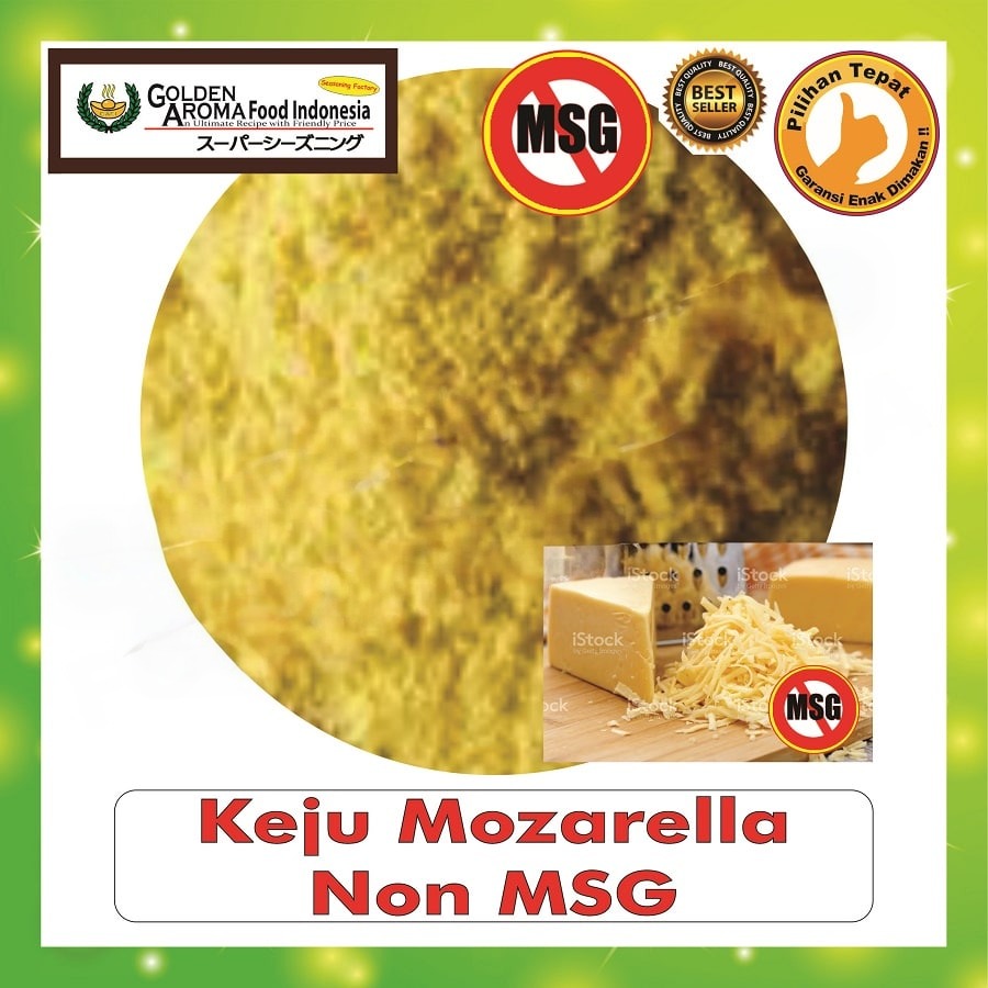 Bubuk Tabur Keju Mozarella Seasoning Powder Cheese Bumbu Masak Serbaguna Instan Sebaguna Halal