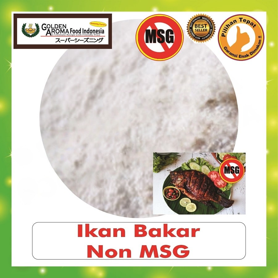 Bubuk Tabur Ikan Bakar Seasoning Powder Grilled Fish Bumbu Masak Instan Sebaguna Halal