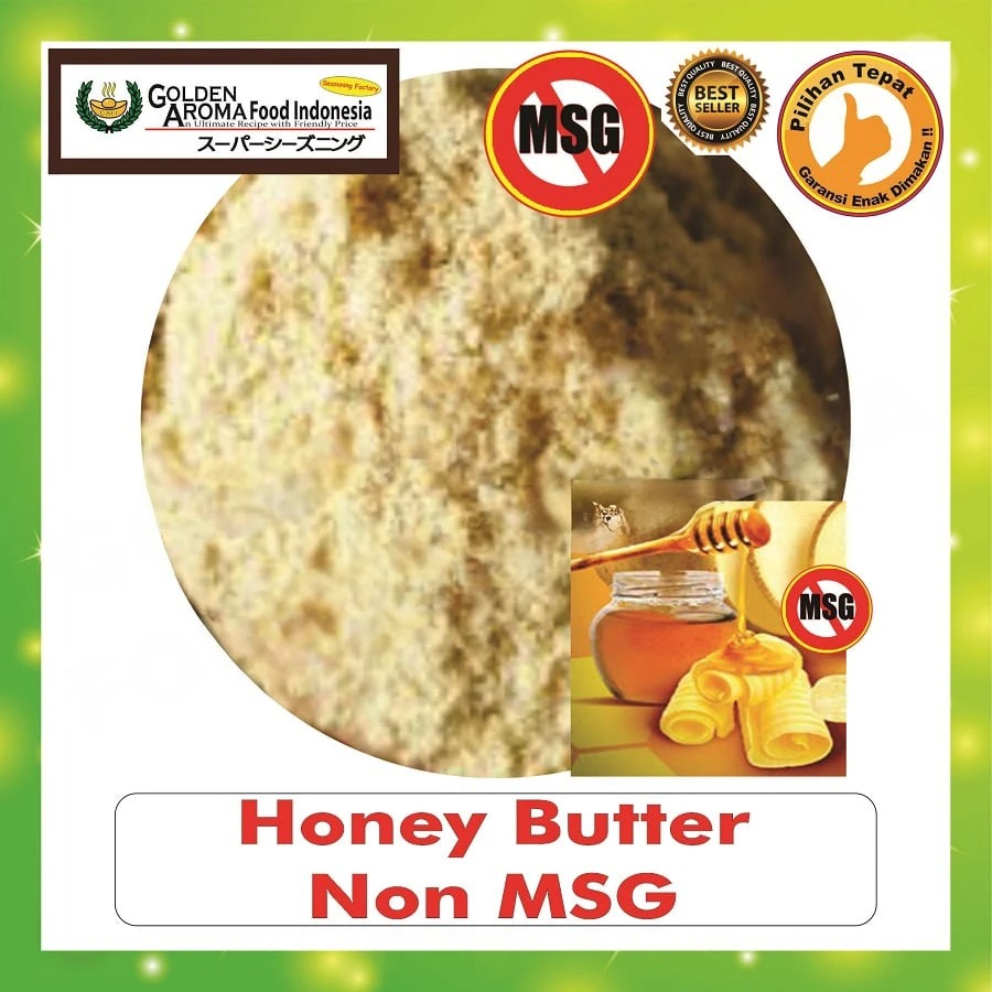Bubuk Tabur Honey Butter Seasoning Powder Bumbu Madu Mentega Serbaguna Halal